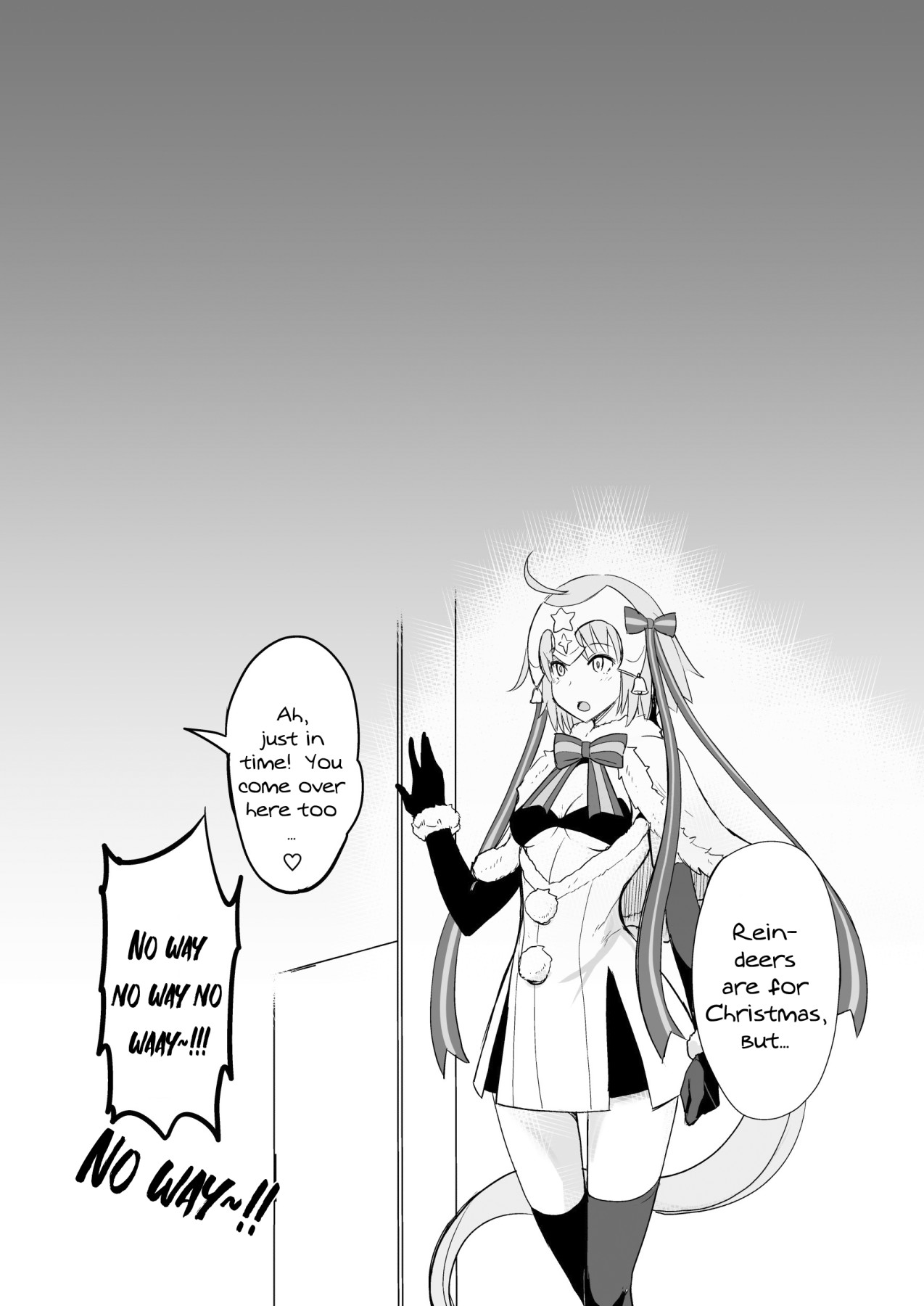 Hentai Manga Comic-W Jeanne vs Master-Read-20